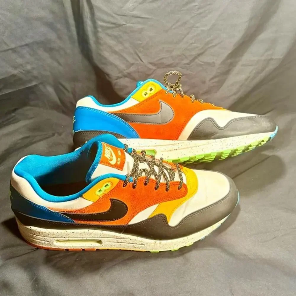 🚨 Nike Air Max 1 Multi-Mix Running Shoes Sneakers CZ8140-001 Men's Size 11 👟